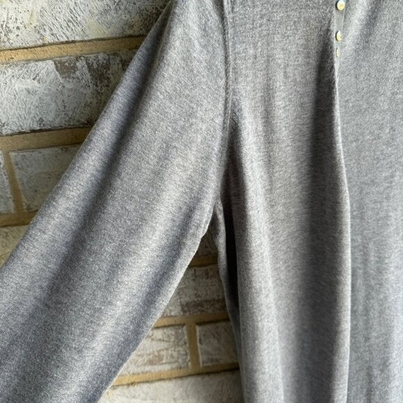 Elie Tahari Snap Button Up Long Sleeve Cardigan Sweater Women's Size M. - Picture 6 of 8